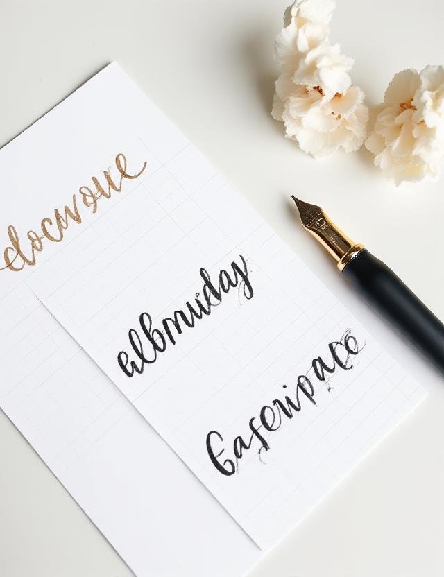 Visual branding project showing logo sketches and final stationery