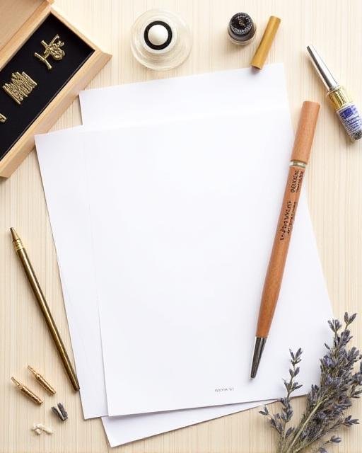 Premium calligraphy starter kit including nibs, wood holder, and black ink